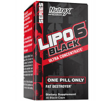 Lipo-6 Black Ultra Concentrate International Nutrex Research 30 капс.