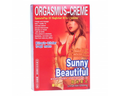 Orgasmus-creme Sunny beautiful