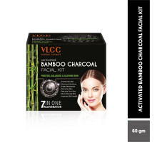 ACTIVATED BAMBOO CHARCOAL FACIAL KIT Purified Balanced & Glowing Skin, VLCC (АКТИВИРОВАННЫЙ БАМБУКОВЫЙ УГОЛЬ набор для очищения и сбалансированного сияния кожи лица), 6x10 г.