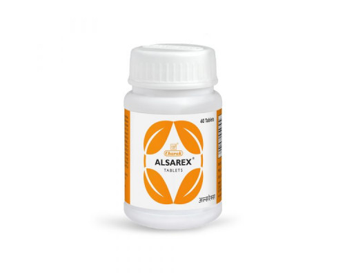 ALSAREX Tablets, Charak (АЛСАРЕКС, антацидные и противоязвенные таблетки, Чарак), 40 таб.