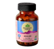 AMALAKI Vit C and Antioxidant Boost, Organic India (АМАЛАКИ, источник витамина С и антиоксидант, Органик Индия), 60 капс.