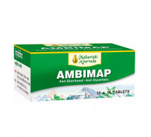 AMBIMAP Anti-Diarrhoeal, Anti-Dysenteric, Maharishi Ayurveda (АМБИМАП, антидиарейное, антипаразитарное средство, Махариши Аюрведа), 100 таб.
