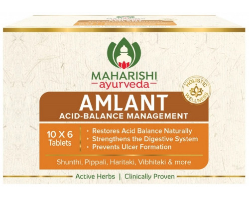 AMLANT tablets, Maharishi Ayurveda (АМЛАНТ, Лечение ЖКТ, Махариши Аюрведа), 60 таб.