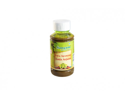 AMLA ARJUNA Juice, Sangam Herbals (АМЛА АРДЖУНА СОК, Сангам Хербалс), 500 мл.