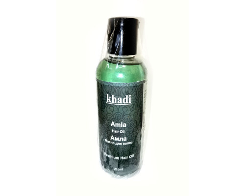 AMLA Hair Oil, Khadi (АМЛА масло для волос, Кхади), 210 мл.
