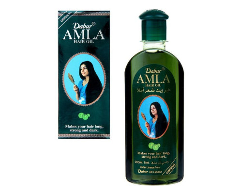 AMLA ORIGINAL Hair Oil, Dabur (АМЛА ОРИДЖИНАЛ Масло для волос, Дабур), 200 мл.