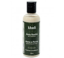 AMLA REETHA Hair Conditioner, Khadi (АМЛА И РИТХА кондиционер для волос, Кхади), 210 мл.