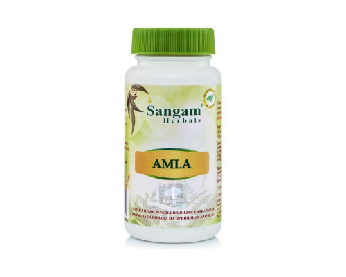 AMLA, Sangam Herbals (АМЛА, Сангам Хербалс), 60 таб. по 900 мг.
