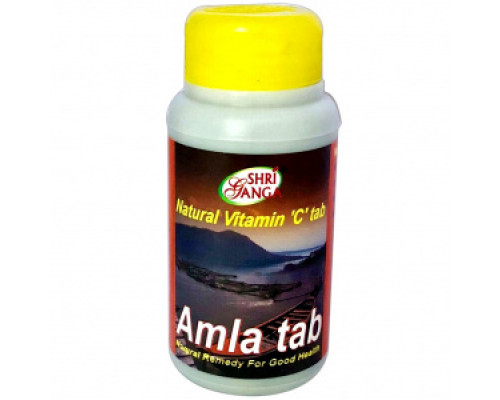 AMLA tab., Shri Ganga (АМЛА, антиоксидант, Шри Ганга), 200 таб.