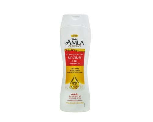 Amla Oil Therapy, Damage Repair SNAKE OIL Shampoo, Dabur (Шампунь ЗМЕИНОЕ МАСЛО для поврежденных волос, Дабур), 200 мл.