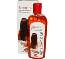 Ayurvedic Hair Oil ALMOND, Day 2 Day Care (Аюрведическое Масло для Волос МИНДАЛЬ, Дэй Ту Дэй Кэр), 200 мл.