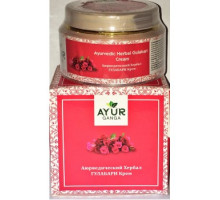 Ayurvedic Herbal Cream GULABARI, Ayur Ganga (Аюрведический хербал крем ГУЛАБАРИ), 30 г.
