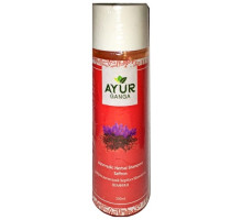 Ayurvedic Herbal Shampoo SAFFRON, Ayur Ganga (Аюрведический хербал шампунь ШАФРАН), 200 мл.