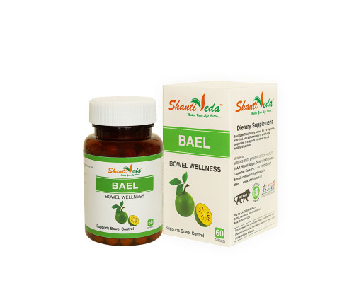 BAEL capsules Shanti Veda (БАЕЛЬ (Баэль) в капсулах, лечение пищеварительной системы, Шанти Веда), 60 капс.