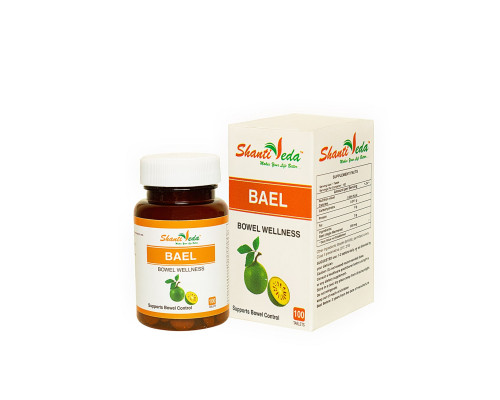BAEL tablets Shanti Veda (БАЕЛЬ (Баэль) в таблетках, лечение пищеварительной системы, Шанти Веда), 100 таб.