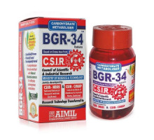 BGR-34 Carbohydrate Metaboliser, Amil (БГР-34 метаболизатор глюкозы, Амил), 100 таб.
