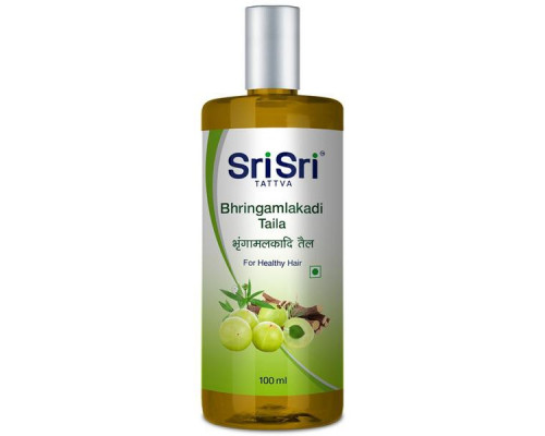 BHRINGAMLAKADI TAILA Hair Oil, Sri Sri Tattva (БХРИНГАМЛАКАДИ масло для волос, Шри Шри Таттва), 100 мл.