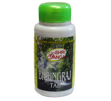 BHRINGRAJ tab, Shri Ganga (БРИНГРАДЖ, при выпадении волос и ломкости ногтей, Шри Ганга), 200 таб.