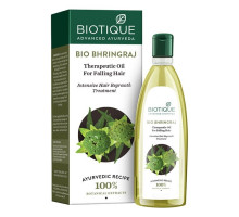 BIO BHRINGRAJ Therapeutic Oil For Falling Hair, Biotique (БРИНГРАДЖ лечебное масло против выпадения волос, Биотик), 100 мл.