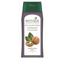 BIO WALNUT BARK Volumizing Shampoo, Biotique (ГРЕЦКИЙ ОРЕХ Шампунь для объема волос, Биотик), 200 мл.
