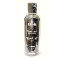BLACK SEED Herbal Shampoo, Khadi (ЧЁРНЫЙ ТМИН шампунь для волос, Кхади), 210 мл.