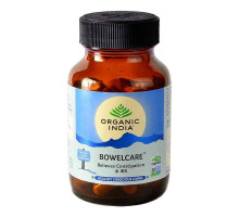 BOWELCARE Relieves Constipation & IBS, Organic India (БОУЭЛКЕА, здоровье кишечника, избавление от запора, Органик Индия), 60 капс.
