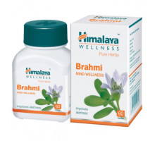 BRAHMI Himalaya (БРАМИ (БРАХМИ), тоник для мозга, улучшение памяти, Хималая), 60 таб.