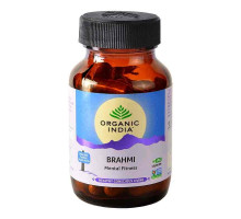 BRAHMI Mental Fitness, Organic India (БРАХМИ (БРАМИ), тоник для мозга, Органик Индия), 60 капс.