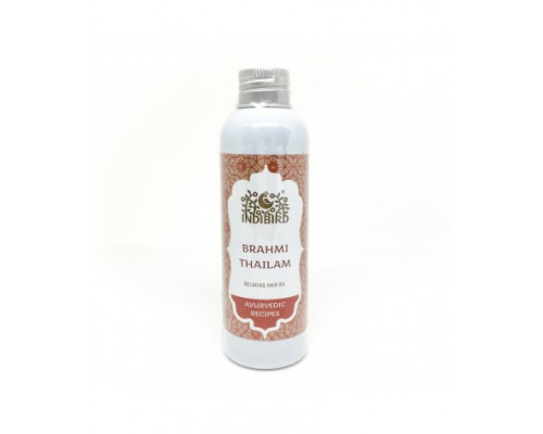 BRAHMI THAILAM Relaxing Hair Oil, Indibird (БРАМИ (БРАХМИ) ТАЙЛАМ Масло для волос, Индибёрд), 150 мл.