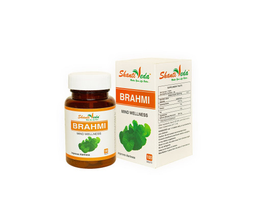BRAHMI tablets Shanti Veda (БРАМИ (БРАХМИ) в таблетках, Шанти Веда), 90 таб.