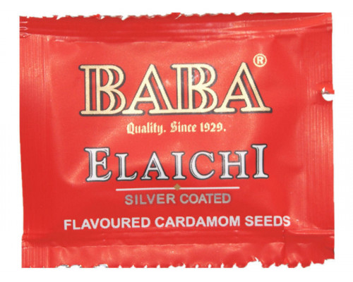 Baba ELAICHI Silver Coated (Баба Элаичи (Элайчи) семена кардамона в серебре, 0.15 г.), 1 шт.