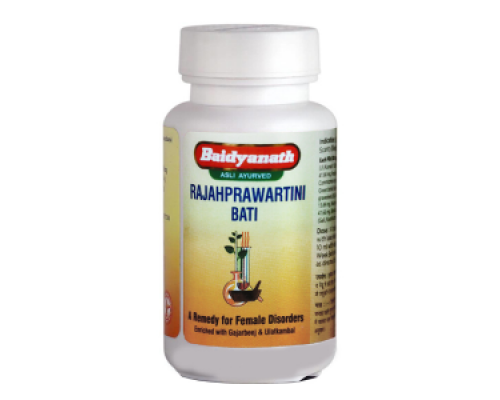 Baidyanath RAJAHPRAWARTINI Bati (Раджаправартини Бати, для женского здоровья, Бадьянатх), 80 таб.
