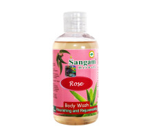 Body Wash ROSE, Sangam Herbals (Гель для душа РОЗА, Сангам Хербалс), 200 мл.