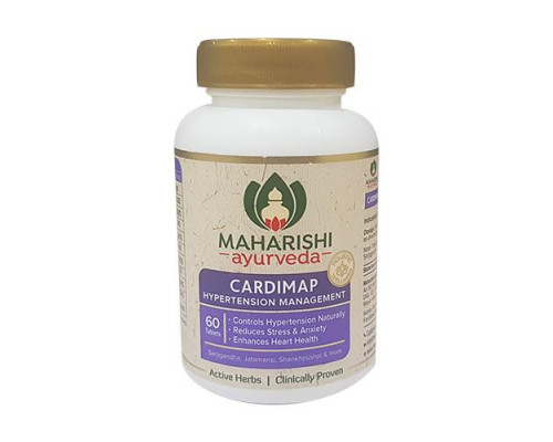 CARDIMAP tablets Maharishi Ayurveda (Кардимап, препарат от гипертонии, Махариши Аюрведа), 60 таб.