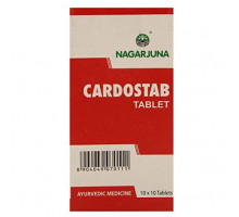 CARDOSTAB tablet, Nagarjuna (КАРДОСТАБ при гипертонии и аритмии, Нагарджуна), 100 таб.