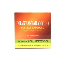 DHANVANTARAM (101) Softgel Capsules, Kottakkal (ДХАНВАНТАРАМ (101), для опорно-двигательной системы, Коттаккал), 100 капс.
