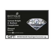 DIAMOND FACIAL KIT with Diamond Biotique (Набор для всех типов кожи лица с Бриллиантом, Биотик), 65 г.
