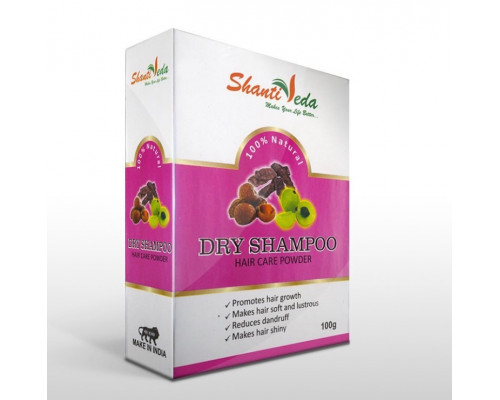DRY SHAMPOO Hair Care Powder Shanti Veda (Сухой шампунь 