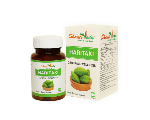 HARITAKI capsules Shanti Veda (Харитаки в капсулах, Шанти Веда), 60 капс.