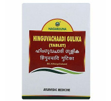HINGUVACHAADI GULIKA tablet, Nagarjuna (ХИНГУВАЧААДИ ГУЛИКА для пищеварительной системы, Нагарджуна), 100 таб.