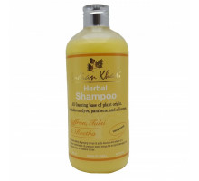 Herbal Shampoo SAFFRON, TULSI & REETHA, Indian Khadi (Травяной Шампунь ШАФРАН, ТУЛСИ И РИТХА, для роста волос, Индиан Кхади), 300 мл.