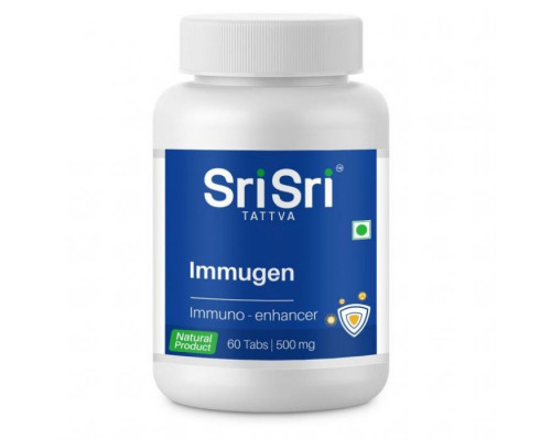 IMMUGEN Immuno-enhancer, Sri Sri Tattva (ИММУДЖЕН усилитель иммунитета, Шри Шри Таттва), 60 таб.
