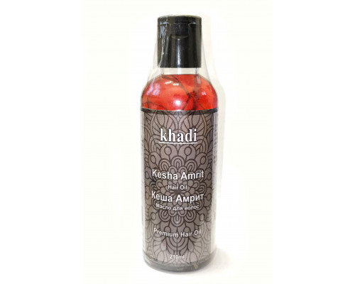 KESHA AMRIT Hair Oil, Khadi (КЕША АМРИТ масло для волос, Кхади), 210 мл.