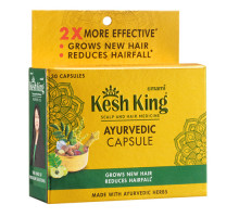 KESH KING Ayurvedic capsule Emami (Аюрведические капсулы Кеш Кинг, против выпадения волос, Эмами), 30 капс.