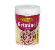 KRIMINOL, Vyas (КРИМИНОЛ, от паразитов, Вьяс), 100 таб.