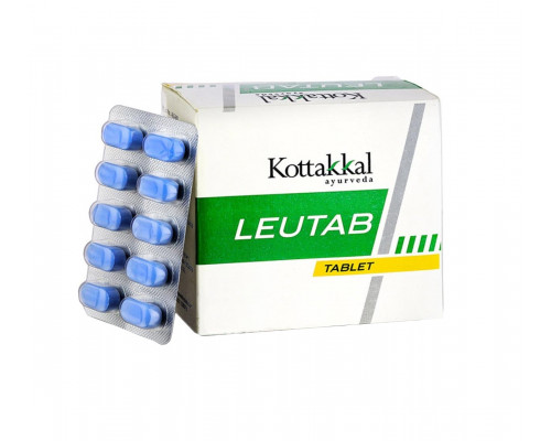 LEUTAB Tablet, Kottakkal Ayurveda (ЛЕУТАБ, от лейкореи, Коттаккал Аюрведа), 100 таб.