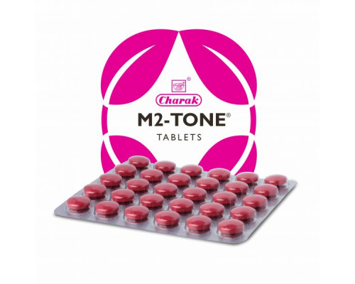 M2 TONE Tablet Charak (М2 Тон Для сбалансированного менструального цикла, при бесплодии Чарак), 30 таб. (1 блистер)
