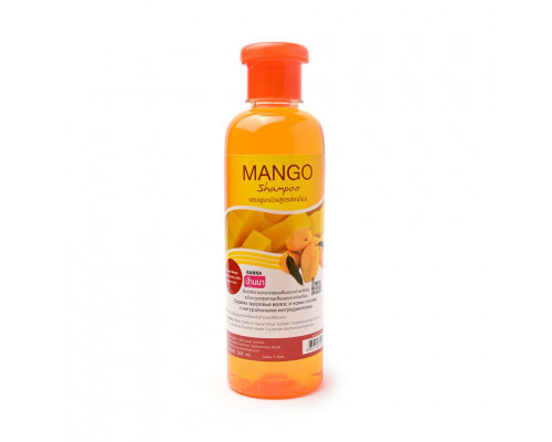 MANGO Shampoo, Banna (МАНГО шампунь с экстрактом Манго, Здоровье и восстановление волос, Банна), 360 мл.