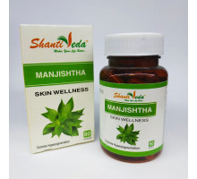 MANJISHTHA capsules Shanti Veda (Манжишта в капсулах, Шанти Веда), 60 капс.
