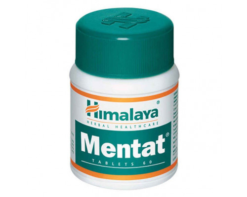 MENTAT Tablets Himalaya (МЕНТАТ, Улучшение умственной деятельности, Хималая), 60 таб.
